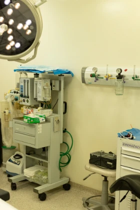 Aparelho de anestesia e equipamentos de monitorização
